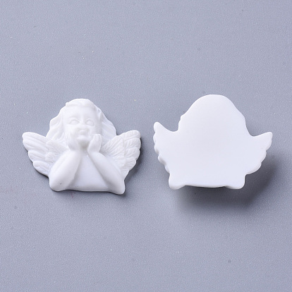 Cabuchones de resina, cupido / querubín