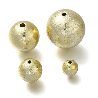 УФ-покрытие ccb пластиковые бусины, текстура, круглые