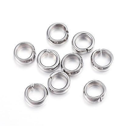 304 Stainless Steel Quick Link Connectors, Linking Rings, Closed But unsoldered