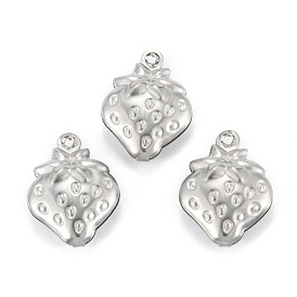 316 pendentifs chirurgicaux en acier inoxydable, fraise