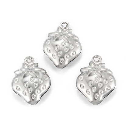 316 pendentifs chirurgicaux en acier inoxydable, fraise