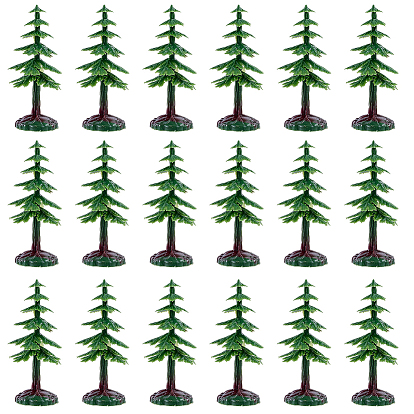 50 шт. миниатюрные елочные украшения, аксессуары для домашнего кукольного домика с микро-ландшафтом, притворяясь опорными украшениями