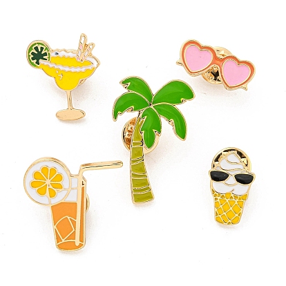 Alloy Brooches, Enamel Pins, for Backpack Cloth