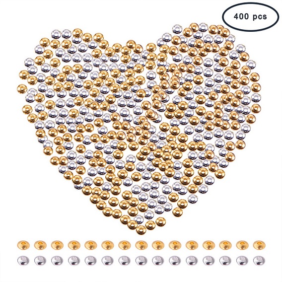 Brass Spacer Beads, Rondelle