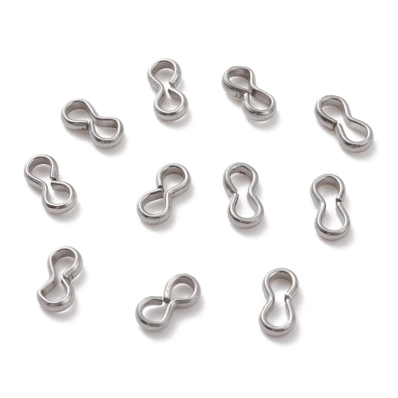 304 Stainless Steel Quick Link Connectors, Peanut Shape