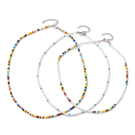 Bohemian Style Glass Beaded Necklaces for Women