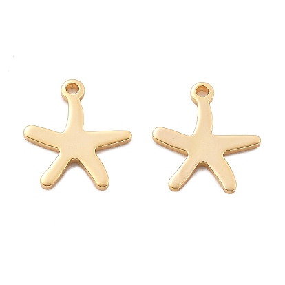 Латунные подвески, прелести морская звезда