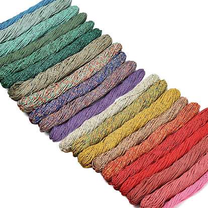 Окрашенные синтетические бирюзовые бусы нити, колонка