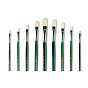 Набор кистей, насадка из щетины с деревянной ручкой и алюминиевой трубкой, для акварельной живописи художник профессиональная живопись