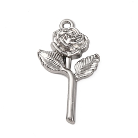 Подвески из сплава , цветок, без свинца и без кадмия