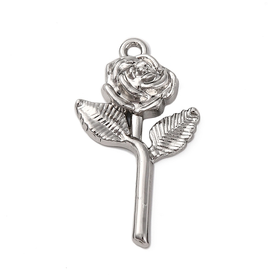 Подвески из сплава , цветок, без свинца и без кадмия