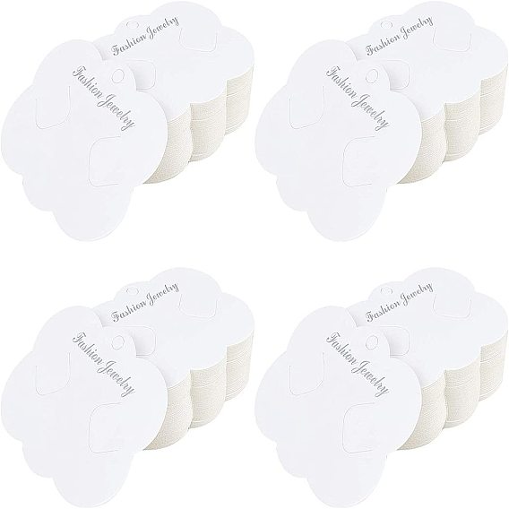 Cardboard Hair Clip Display Cards