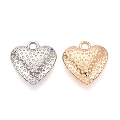 Пластмассовые подвески ccb, сердце