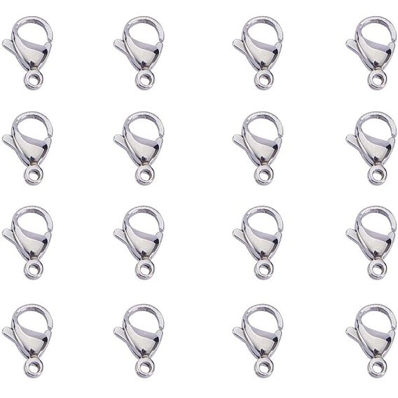 304 нержавеющая сталь застежка когтя омара, ручная полировка, без никеля 