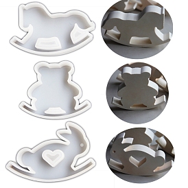 Силиконовые формы, формы для украшения, формы для литья гипсовой смолы, белые