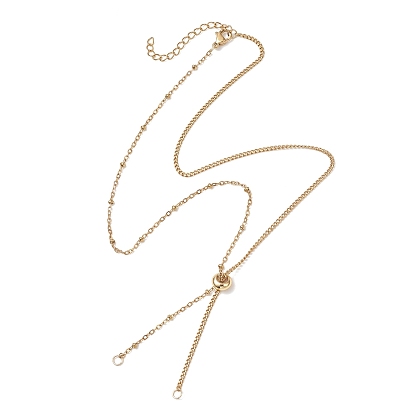 304 изготовление ожерелий из нержавеющей стали с цепочкой-сателлитом