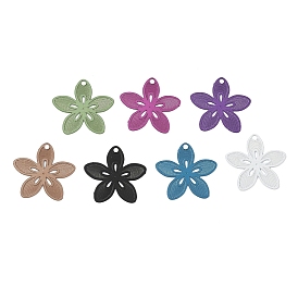 Аэрозольная краска 430 подвески из нержавеющей стали, цветок