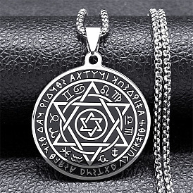 201 звезда Давида из нержавеющей стали 12 ожерелья с подвесками в виде созвездий