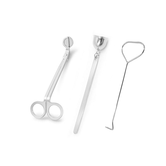 Наборы для гашения пламени свечей из нержавеющей стали, автоматический огнетушитель, для безопасного тушения пламени свечи