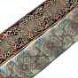 Ethnic Style Polyester Ribbon, Jacquard Ribbon, Tyrolean Ribbon, Floral Pattern