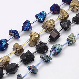 Galvanisierte natürliche Amethystkernstränge, Nuggets