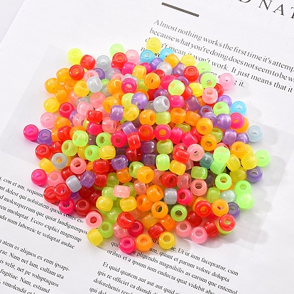 Plastic Beads, Luminous Beads, Rondelle