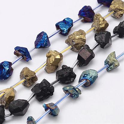 Galvanisierte natürliche Amethystkernstränge, Nuggets