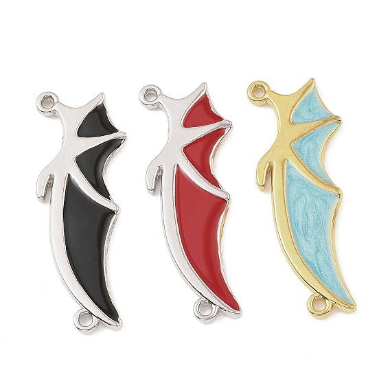 304 эмалированные подвески из нержавеющей стали, звенья крыла летучей мыши