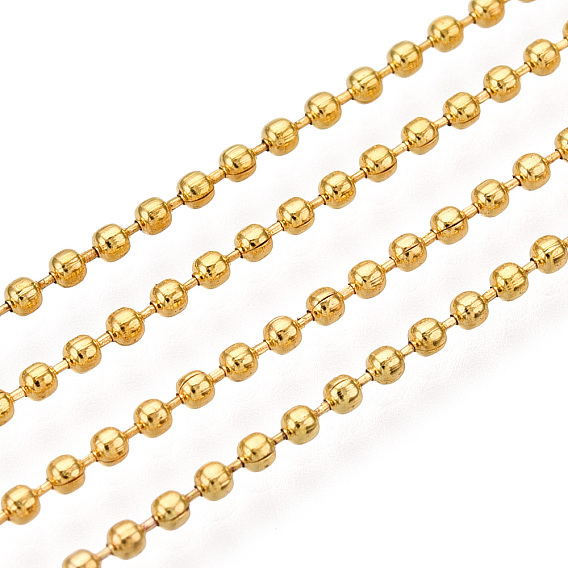 Железный шар бусинка цепи, с катушкой, пайки