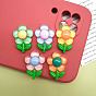 Opaque Resin Cabochons, for Hair Accessories, Flower