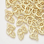 Pendentifs en alliage, feuille