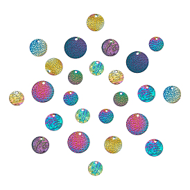 Вакуумное покрытие pvd 304 подвески из нержавеющей стали, , лазерная резка, плоско-круглые