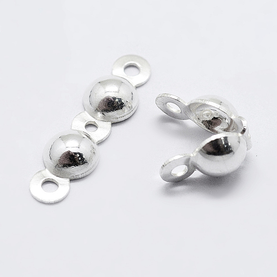 925 стерлингового серебра крышки бисера советы узел