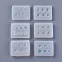 Silicone Molds, Resin Casting Molds, For UV Resin, Epoxy Resin Jewelry Making, Mixed Shape