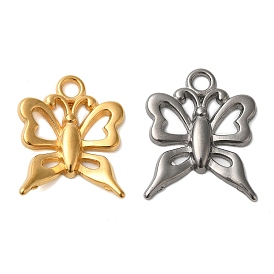 304 подвески из нержавеющей стали, бабочки прелести