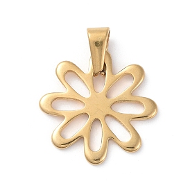 304 подвески из нержавеющей стали, цветок