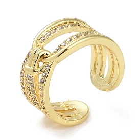 Brass with Cubic Zirconia ring, Long-Lasting Plated, Lead Free & Cadmium Free