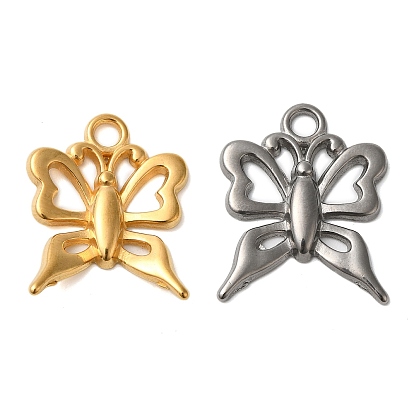 304 подвески из нержавеющей стали, бабочки прелести