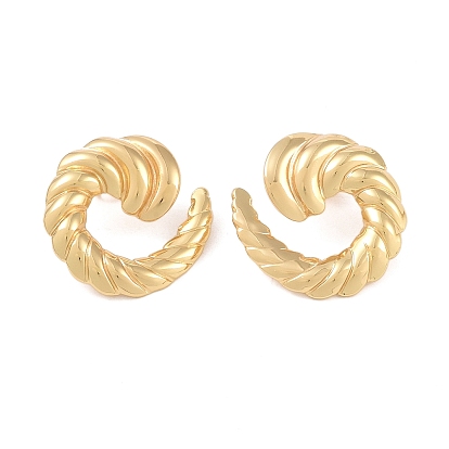 Текстура vortex 304 серьги-гвоздики из нержавеющей стали для женщин