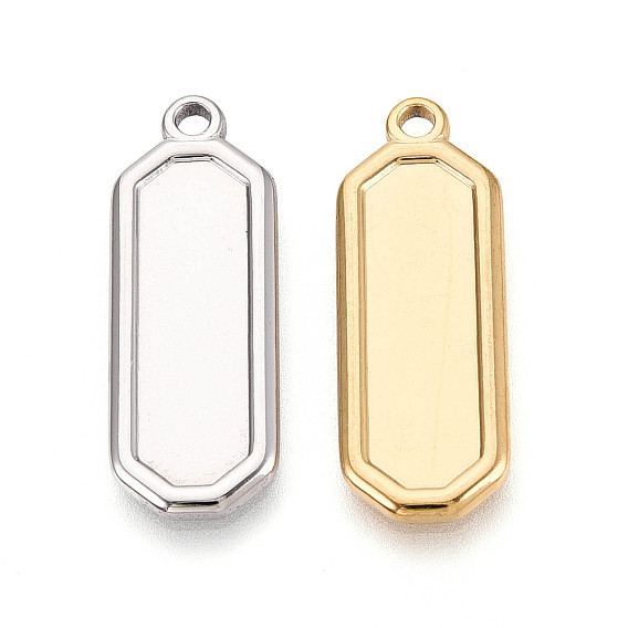 304 Настройки кабошон из нержавеющей стали кулон, полигон прелести