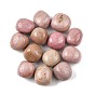 Природные родонит бисером, обваленные камни, нет отверстий / незавершенного, самородки