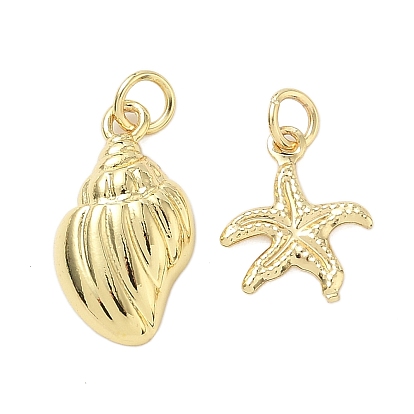 Латунные подвески, стойки покрытие, долговечный, без свинца и без кадмия, реальный 18 k позолоченный, с целью перехода в кольце