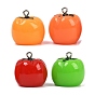 Подвески из непрозрачной смолы, помидор, с железной платиной петлей