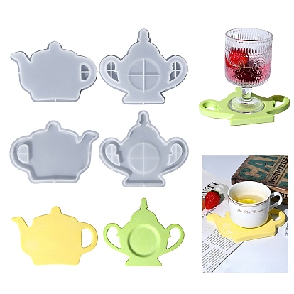 Чашки коврик силиконовые формы, формы для литья смолы, для уф-смолы, изготовление изделий из эпоксидной смолы, teaport