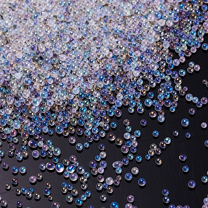 3 d украшения для ногтей стеклянные мини-бусины, Абразивный, крошечные шарики ногтей икрой