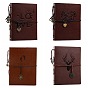 PU Leather Notebook, with Paper Inside, for School Office Supplies