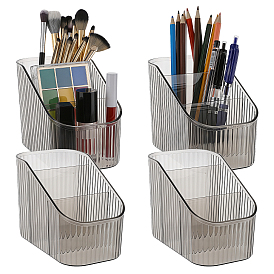 4pcs 3 grilles boîte de rangement de bureau pour fournitures de bureau pour animaux