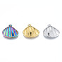 304 Stainless Steel Pendants, Shell Shape