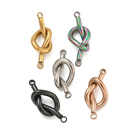 304 Stainless Steel Knot Links Connector Charms