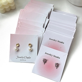 Бумажные карты дисплея серьги